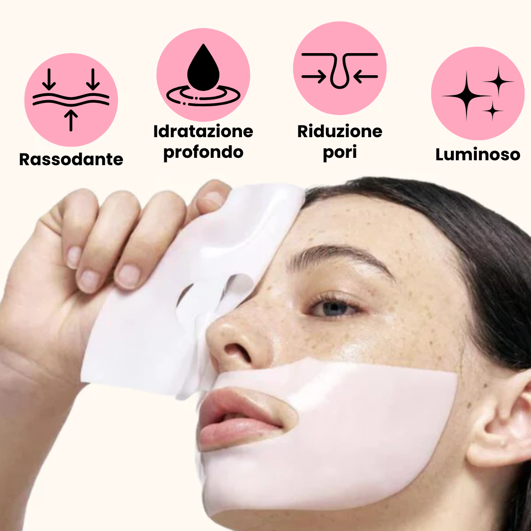 Maschera al Bio-Collagene (Set da 4)