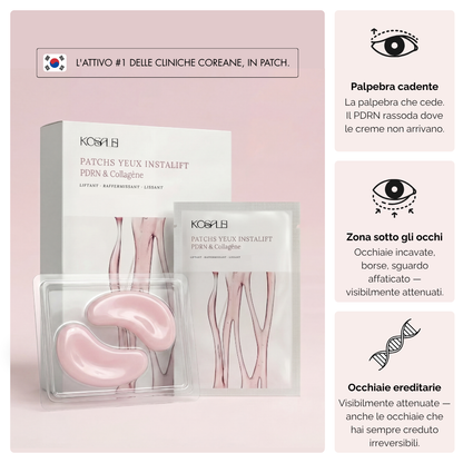 Patch Occhi InstaLift al PDRN & Collagene