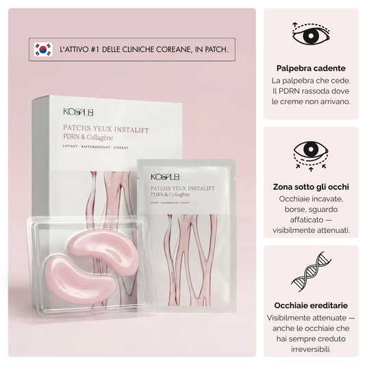 Patch Occhi InstaLift al PDRN & Collagene